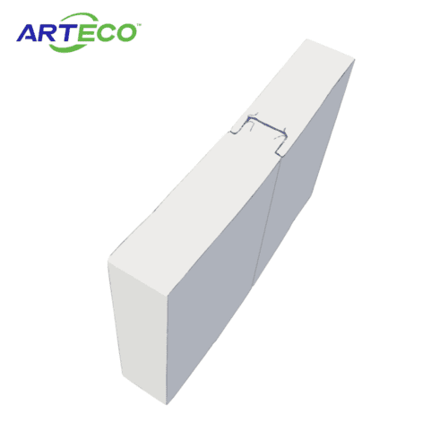 Z-Lock 50mm 75mm 100mm 150mm EPS Sandwich Panel - Sandwich ...