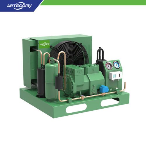 Bitzer 2DES-2Y 2HP Verflüssigungssatz für Displaykühlung - C...