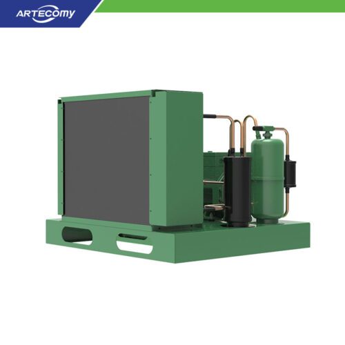 Bitzer 2DES-2Y 2HP Verflüssigungssatz für Displaykühlung - C...