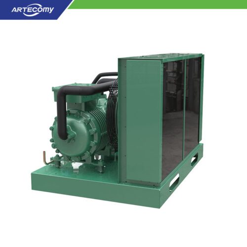 Bitzer S4T-5.2Y 5HP Two-Stage Condensing Unit for Food Industry Quick Freezing<...