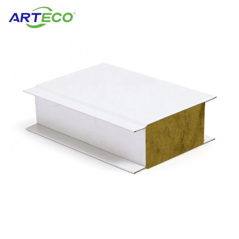 Fireproof Rock Mineral Wool Sandwich Wall Panel - Sandwich Panels - brdecopanel.us
